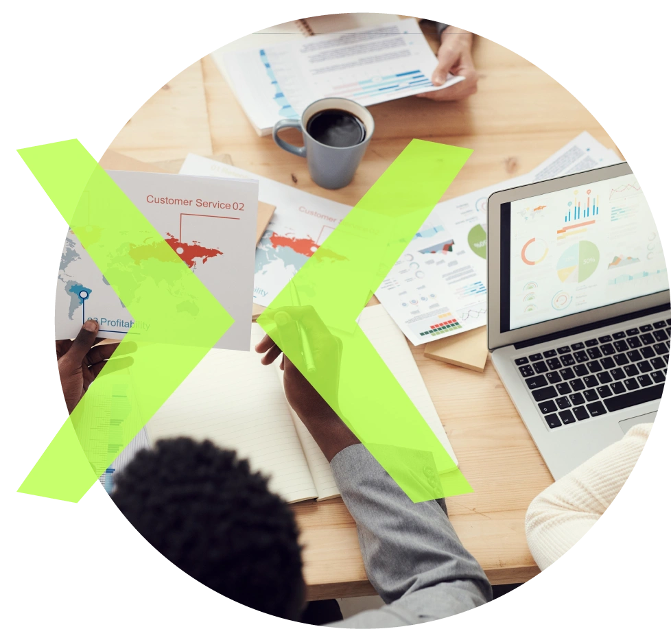 Símbolo circular da Freex Corretora de Câmbio